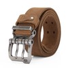 BISON DENIM Men's Belts Leather Dress Genuine Leather Classic Heavy