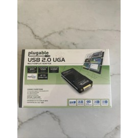 Plugable DisplayLink Certified  Plugable UGA-2K-A USB 2.0 Display Adapter,”NEW”
