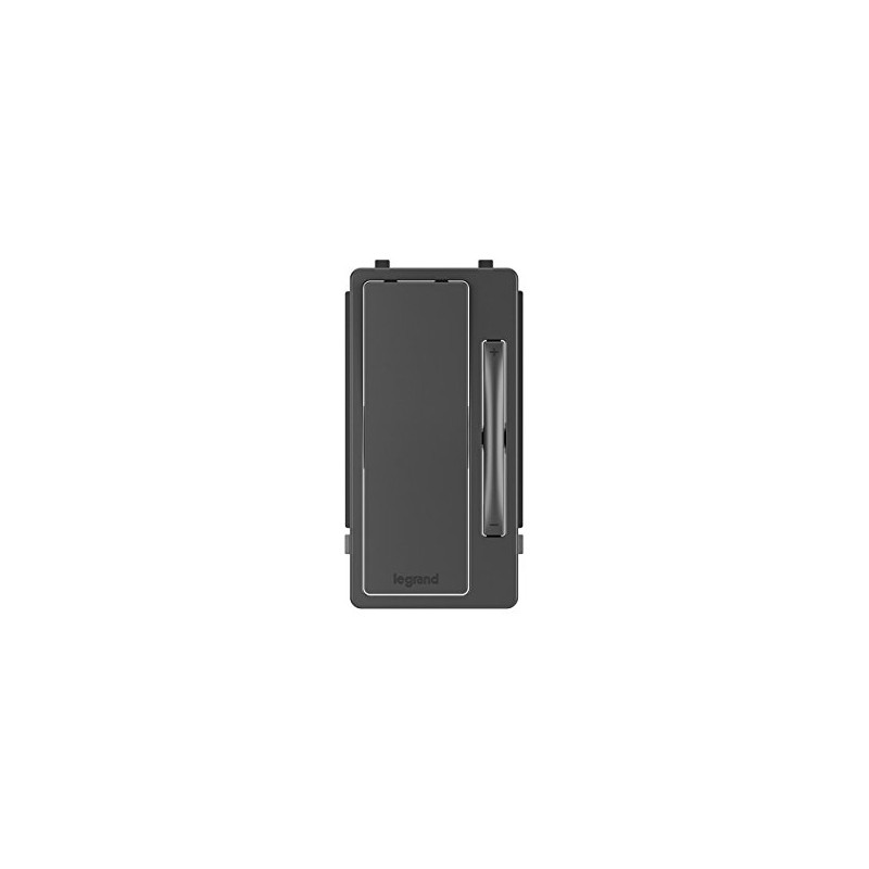 Legrand Radiant Interchangable Face Cover for Remote Dimmer Black 1-Pack