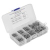 Akozon 800pcs M2 Round Head Self Tapping Screw, Carbon Steel