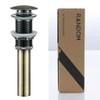 RANDOM Bathroom Vessel Sink Pop Up Drain Stopper Without Overflow
