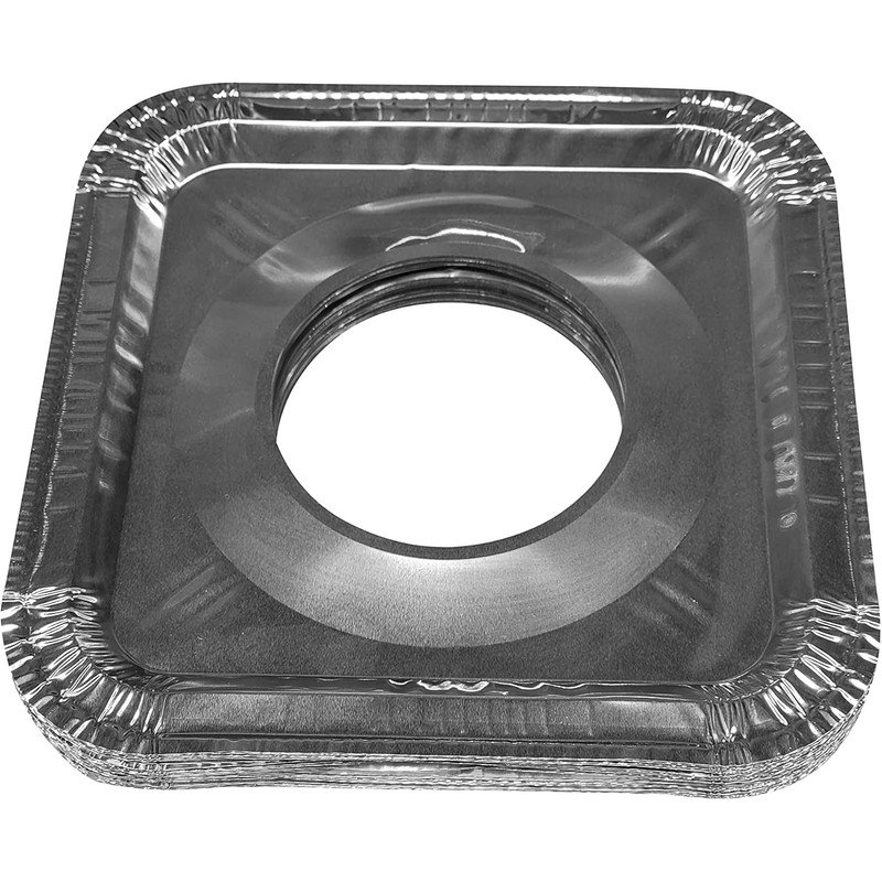 Aluminum Foil Square Gas Burner Disposable Heavy Thick Quality Bib