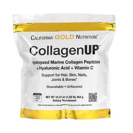 California Gold Nutrition CGN, CollagenUP, Marine Collagen + Hyaluronic Acid & Vitamin C, 16.37 oz