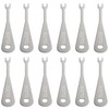Emergency Light Test Fish Key 12 Pack, Mellbree Click Fish