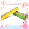 Fan Sticks Jumbo Popsicle Sticks 60 Pcs 8" Wooden Sticks