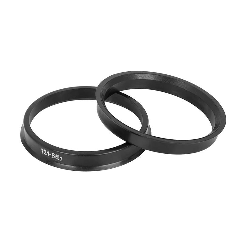 X AUTOHAUX 4 Pieces Plastic Centring Rings Spacer Rings for