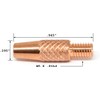 10-pk .035” 186406 MIG contact tips fit Miller Spoolmate 100,