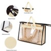 SZXFMY 10 Pack Handbag Storage Organizer Dust Bags Transparent Purse