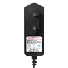 DC 12V 1A CCTV Camera Power Supply EU Plug (Black)