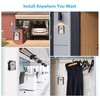 AMIR Lock Box Wall Mounted, 4-Digit Combination Lockbox for Outside,