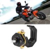 Qiilu Handle Hook, Motorcycle Hook, Aluminum Material, Universal Use, Motorcycle