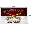 United States Army Cavalry Scouts Out Flag US Military Flag
