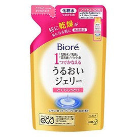 Kao Biore Moisturizing Jelly, Very Moist Refill, 5.3 fl oz (160 ml) x 5 Pieces
