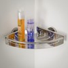 Tiger Boston 304830346 Corner Soap Basket Small Polished Stainless Steel