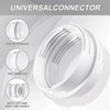 Joycabin Air Conditioning Exhaust Hose Adapter, 150 mm Outside/130 mm