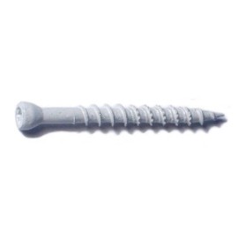 Unbranded #8 x 1-5/8" White XL1500 Star Trim Head Wood Screws (50 pcs.)