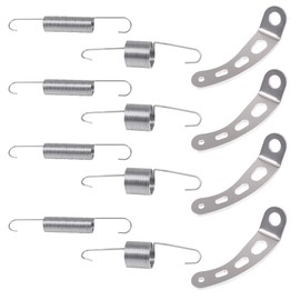 Universal 59206 Carburetor Throttle Return Spring and 4708 Throttle Return Spring Bracket for Most 5-1/8 Carburetor Necks (4Pack)