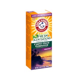 Fresh Scentsations Carpet Odor Eliminator, Island Mist, 30 oz Box