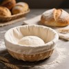Set of 4 Linen Insert for Bread Proofing Baskets, Baker's