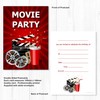 Olivia Samuel 20 x Movie Party Invitations from Kids Cinema