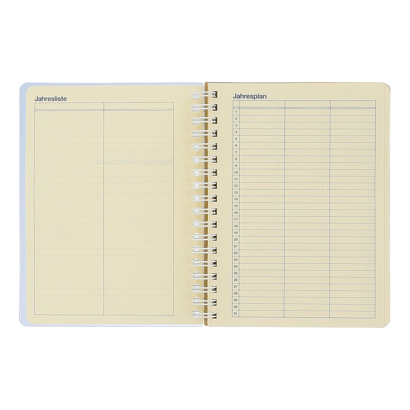 【DELFONICS】Rollbahn Free Diary Clear L (Clear Pink)