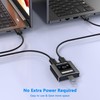 USB 3.0 Switch, Bi-Directional USB Switcher USB Splitter 1 in