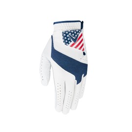 Callaway Golf Fusion Men's Golf Glove 2025 - USA Colours, Men's LH (for RH golfer), Medium