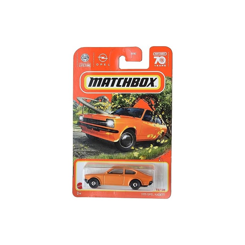 Matchbox 1975 Opel Kadett, Orange 73/100