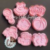 Unbranded Baby Shower Themed Cookie Cutter With Stamp 16 pcs.
