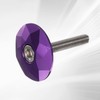 sourcing map 2pcs Bicycle Headset Stem Top Cap 1-1/4" (31.8mm)