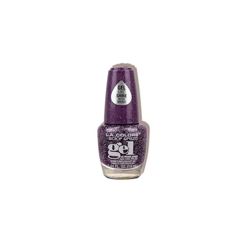 L.A. COLORS Demo - Color Craze Shimmer Gel Polish, Blast