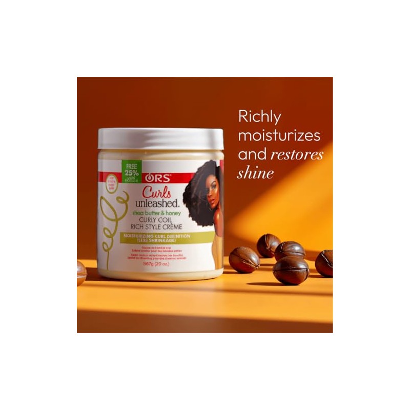 CURLS UNLEASHED Organic Root Stimulator Take Command Curl Defining Creme,