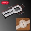 Quick strapping set, 17 mm, clamps for strapping tape, 100