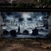 Frienda 7 x 16 ft Halloween Garage Door Cover Decoration