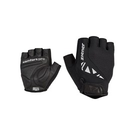 Ziener Men's Claass Cycling/Mountain Bike/Cycling Gloves | Short Finger - Breathable/Cushioning, Black, 9