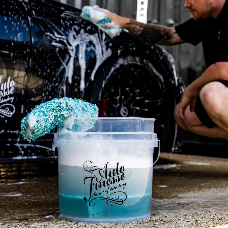 Auto Finesse Plush Microfibre Wash Pad - Extra Thick, Swirl-Free