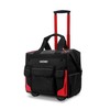 HAUTMEC 14.5" Rolling Tool Bag with Wheels, 25-Pocket Portable Tool