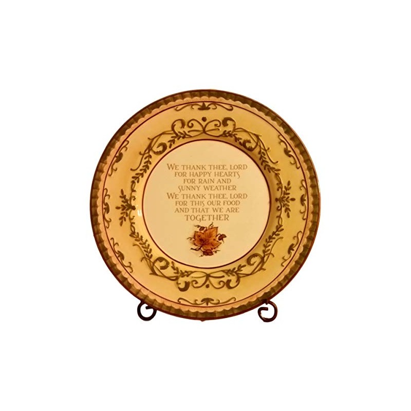 Grasslands Road American Heritage Charger Plate with Metal Stand