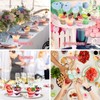 Paquete de 50 Tazas de Postre con Cucharas, Mini Tazas