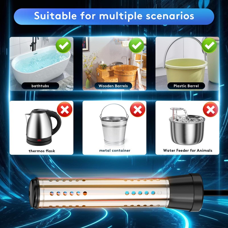 2000W Water Heater,Portable Water Heater and Water Heater switch control-