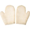 Guantes exfoliantes de baño de sisal natural – 2 piezas