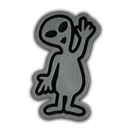 Toejamr Snowboard Stomp Pad - Alien - Gray