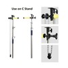 TENBEST Photography Backdrop Roller Support System,1 Roller with Metal Chain,