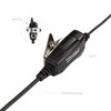 Arrowmax ASK0425-M1A 1-Wire Clear Coil Earphone for Motorola CP200 CP200D