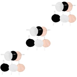 NOLITOY 3sets Armpit Pads Underarm Sweat Pads for Workout Absorbent Reusable 3pairs*3