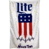 ENMOON Miller Lite Flag It's Time Milwaukee Brewing American 3x5