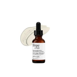 philosophy when hope is not enough facial firming serum - with vitamins C, E & hyaluronic acid - revitalizes dull complexion while reducing the look of fine lines and wrinkles - 1 fl oz