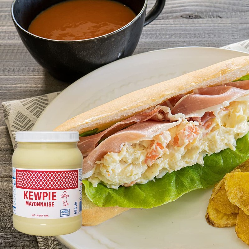 Kewpie Mayonnaise Bulk Bottle, 64 Ounce