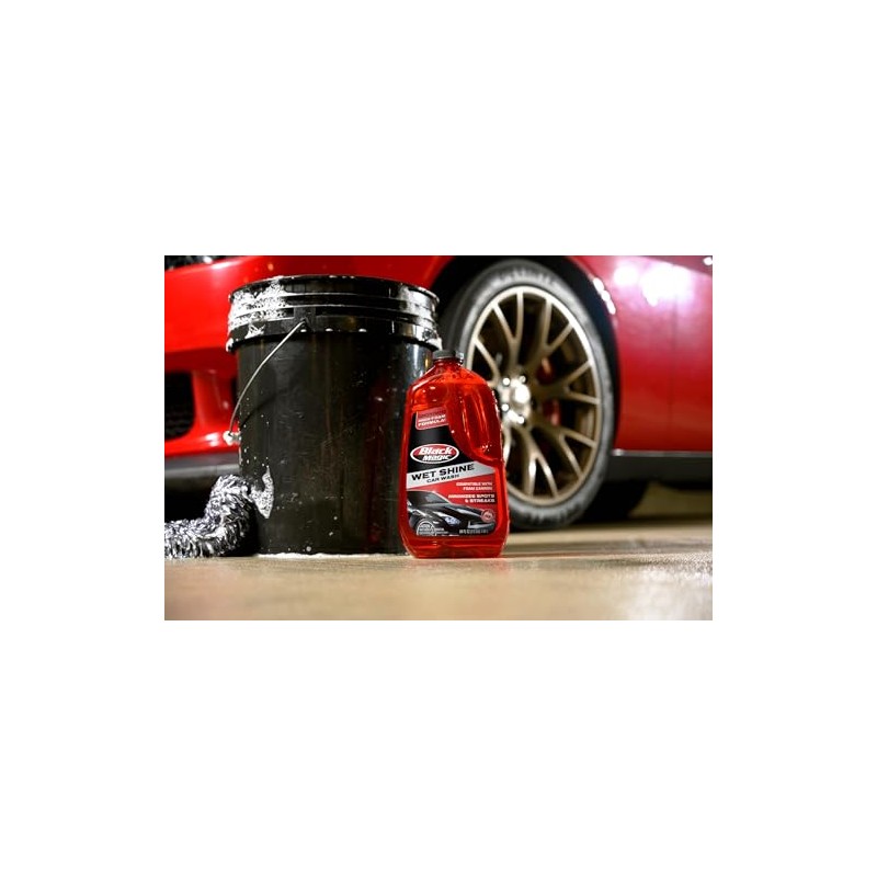 Black Magic 120065 Wet Shine Car Wash, 64 oz.
