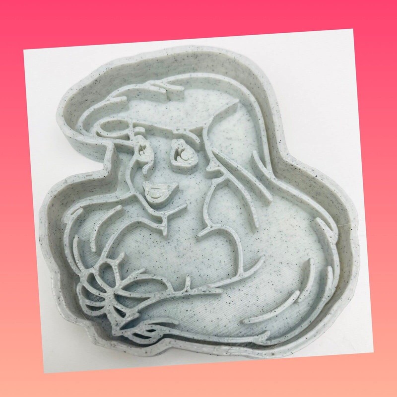 Custom Set of 3 Little Mermaid Cookie Cutters